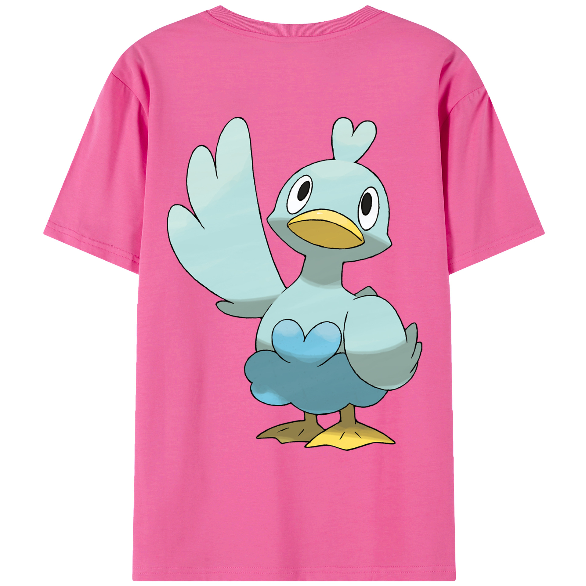 （画像用） ポケットモンスター Pokémon レディース半袖Tシャツ(バックプリント)